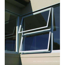 fenêtre articulée verticale / fenêtre à ouverture verticale / foshan marque wanjia